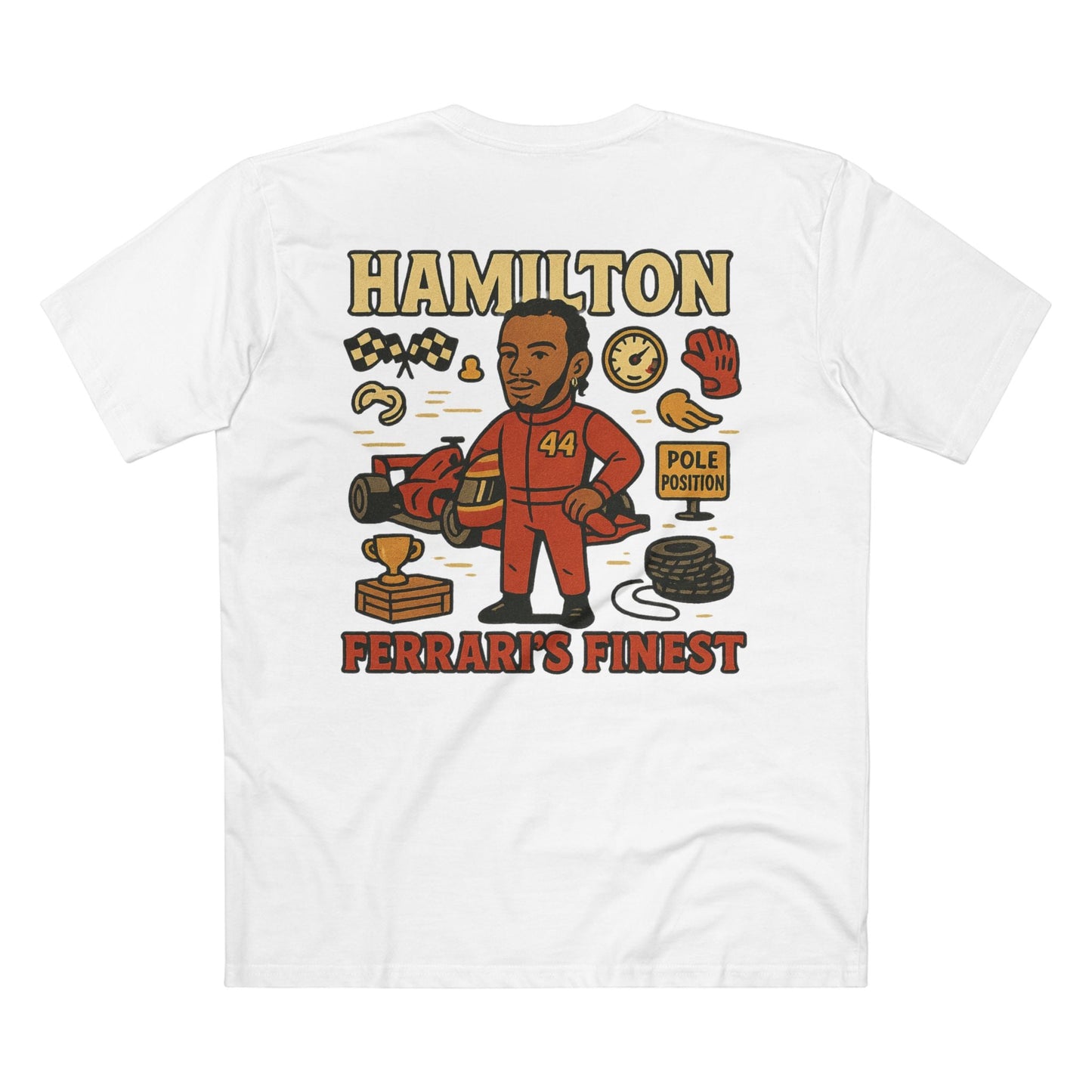 Lewis Hamilton F1 Tee - Ferrari Grand Prix Edition - VFtees