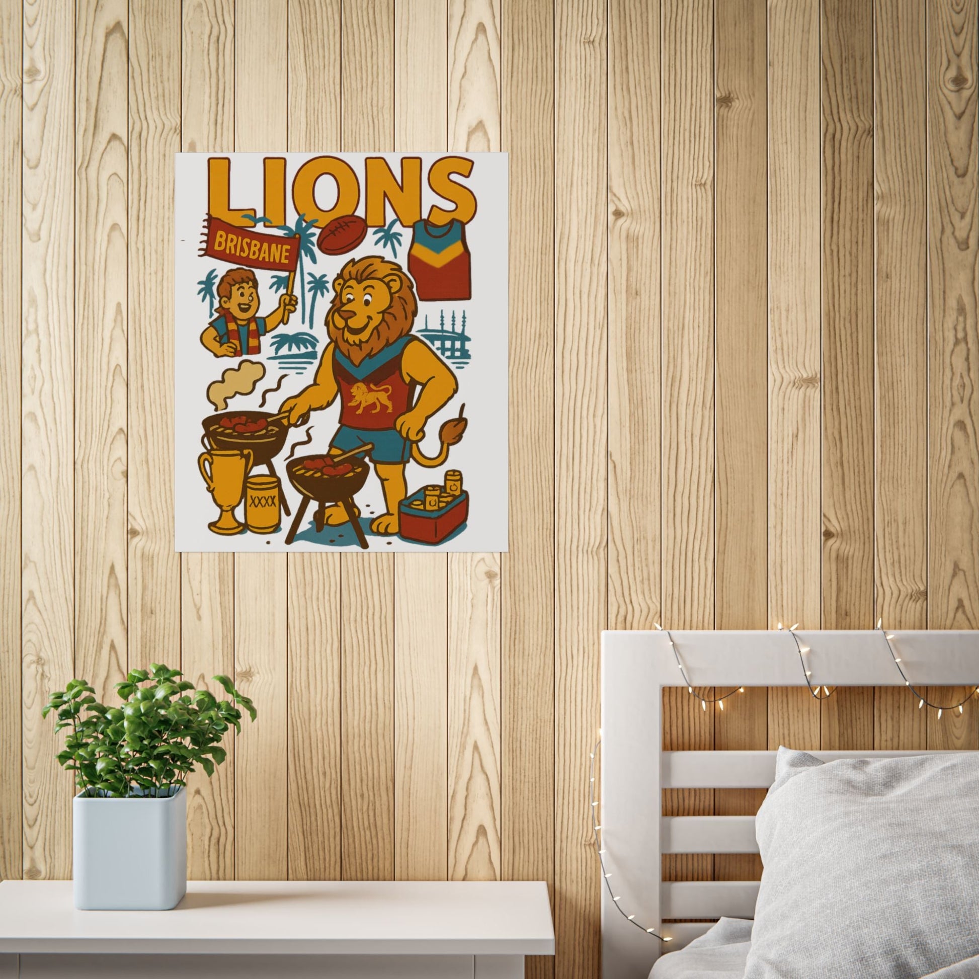Lions Vintage Wall Art (Limited Release) - VFtees