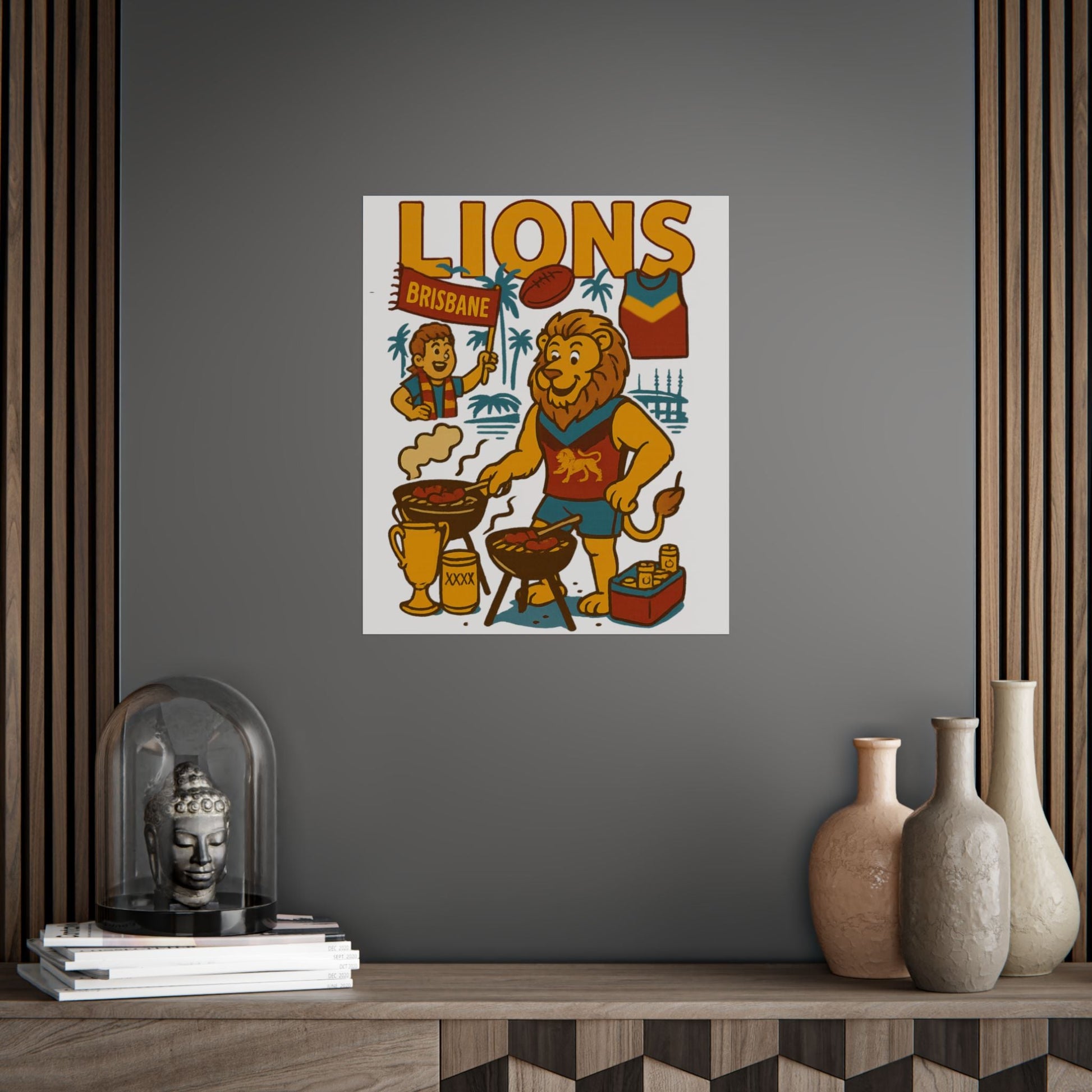 Lions Vintage Wall Art (Limited Release) - VFtees