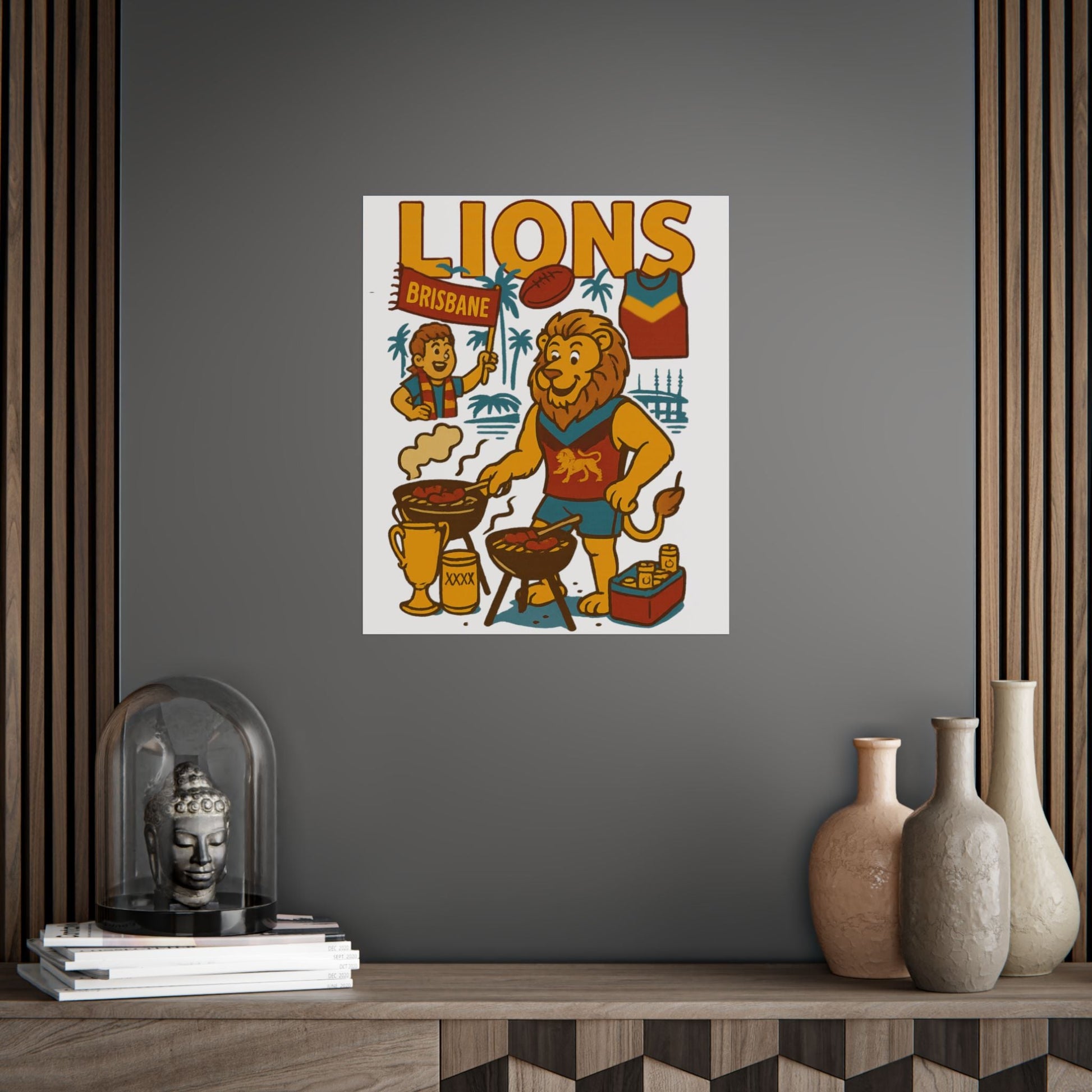 Lions Vintage Wall Art (Limited Release) - VFtees