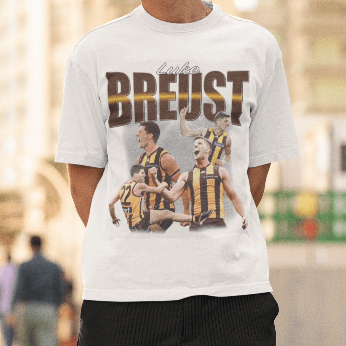 Luke Breust AFL Graphic Tee - VFtees