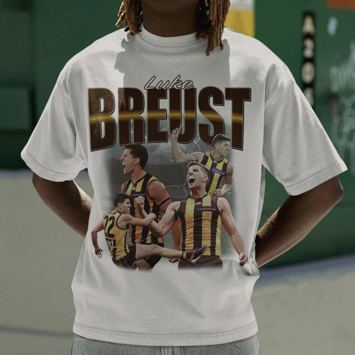 Luke Breust AFL Graphic Tee - VFtees