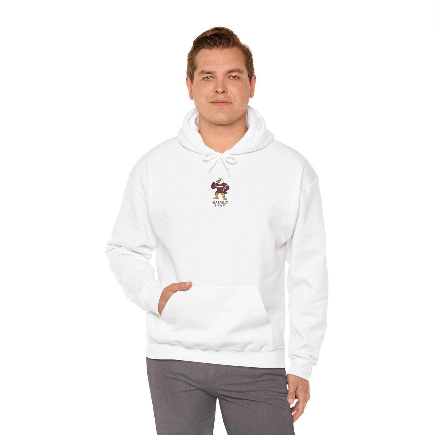 Manly Heritage Rugby League Hoodie - Sea Eagles Edition - VFtees