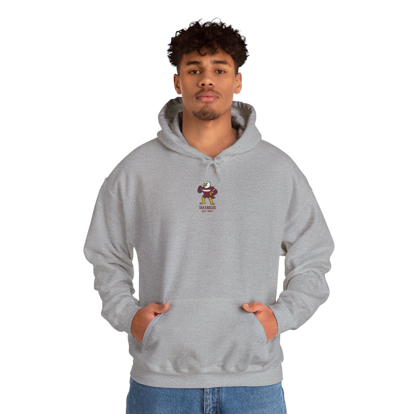 Manly Heritage Rugby League Hoodie - Sea Eagles Edition - VFtees