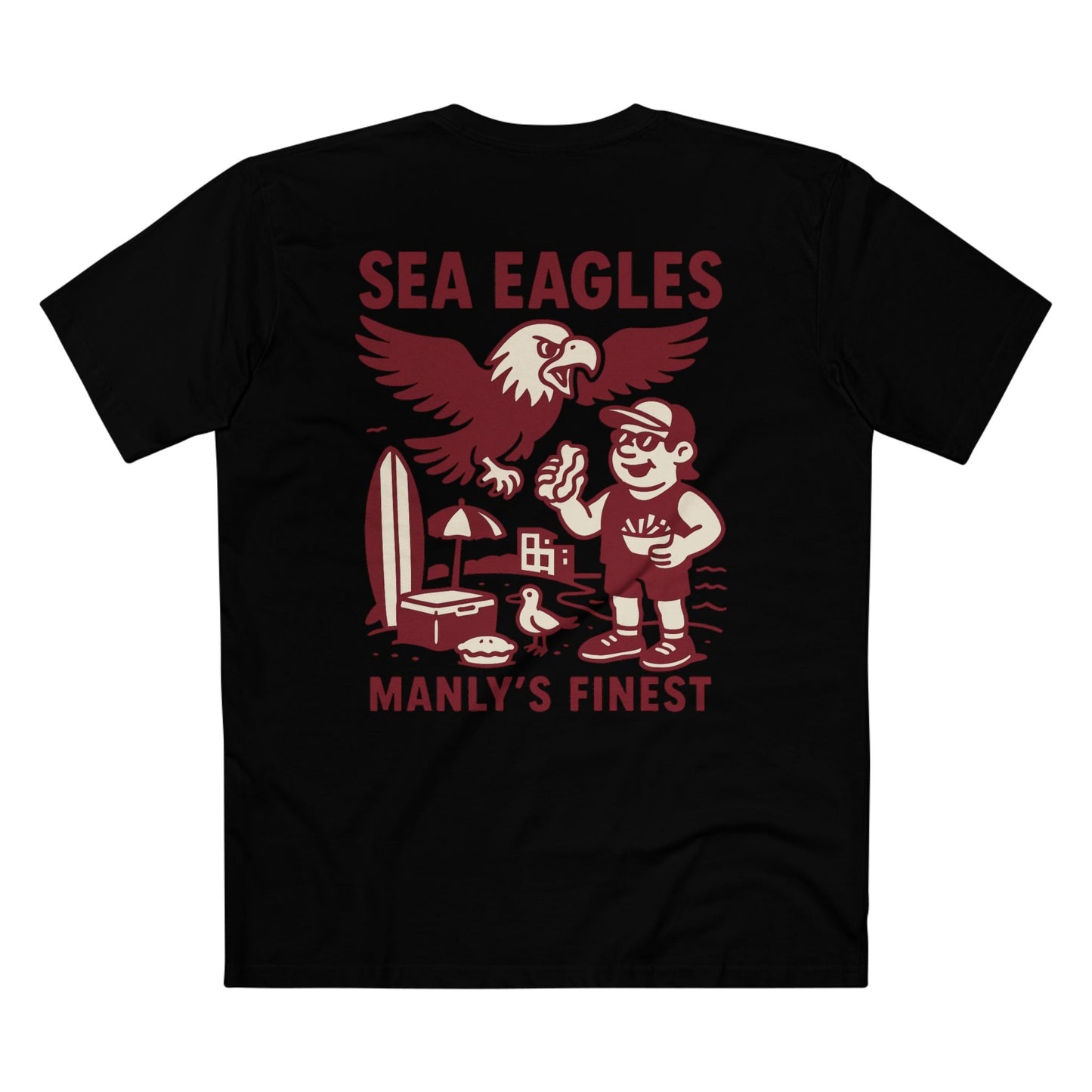 Manly Rugby League Tee - Sea Eagles Club Series - VFtees
