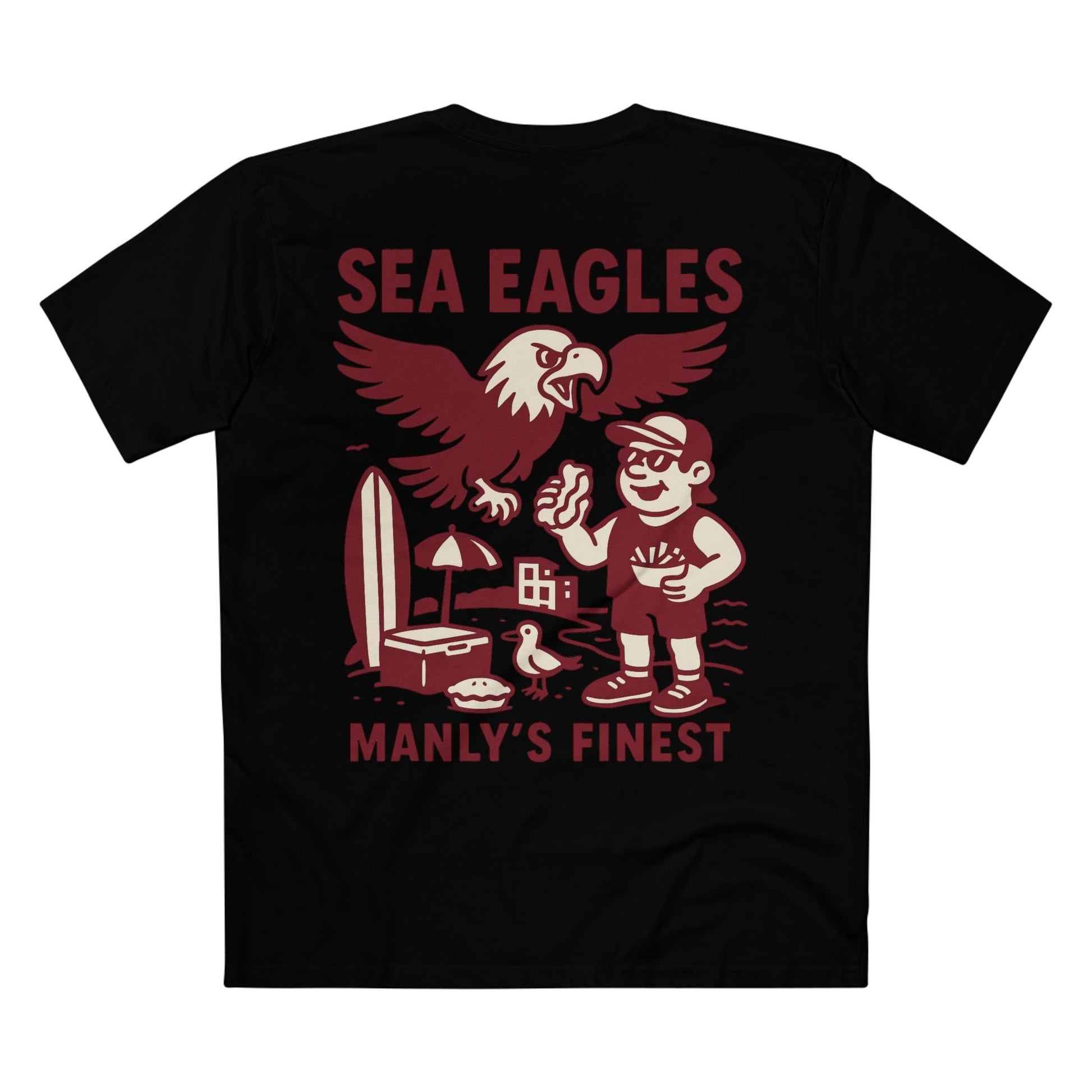 Manly Rugby League Tee - Sea Eagles Club Series - VFtees