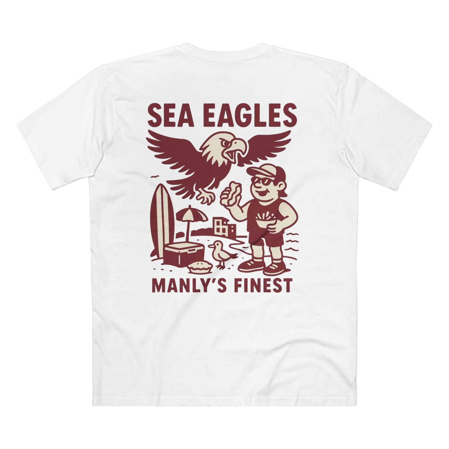 Manly Rugby League Tee - Sea Eagles Club Series - VFtees
