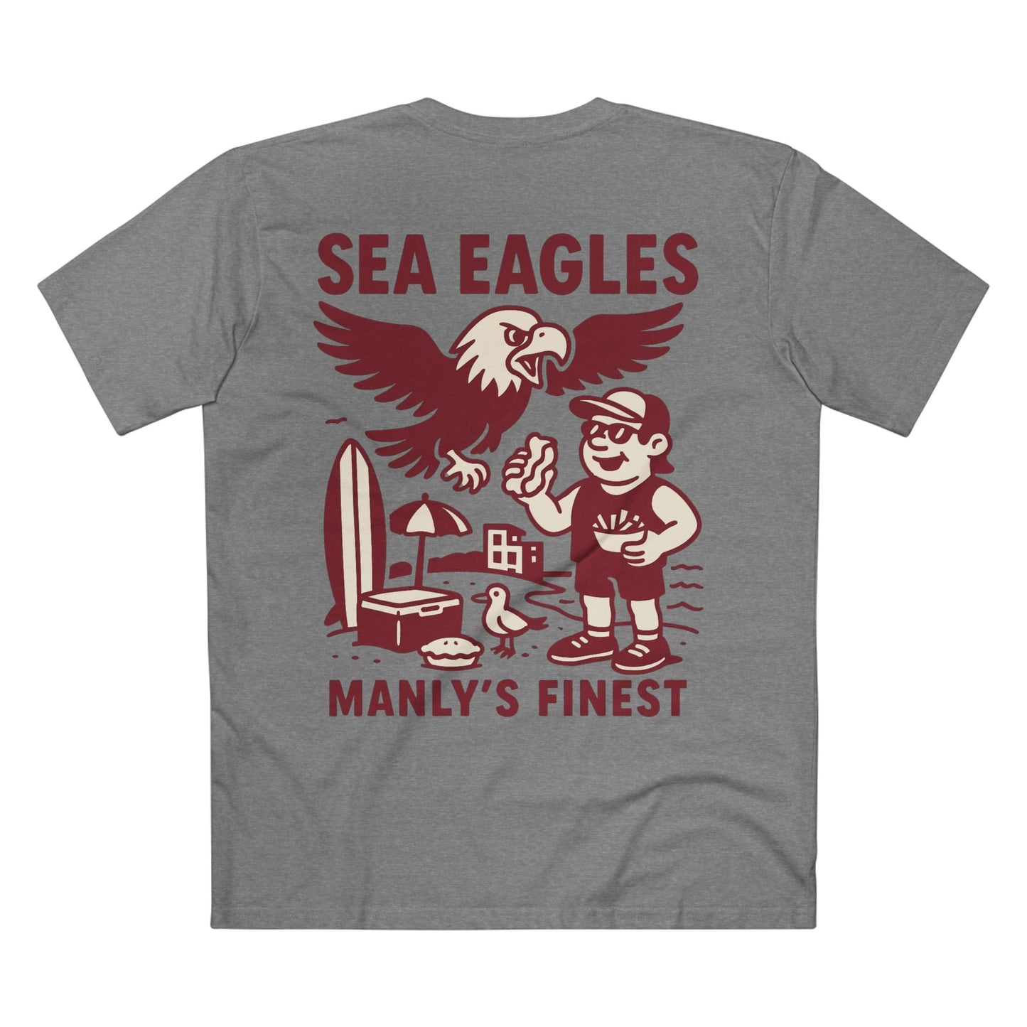 Manly Rugby League Tee - Sea Eagles Club Series - VFtees