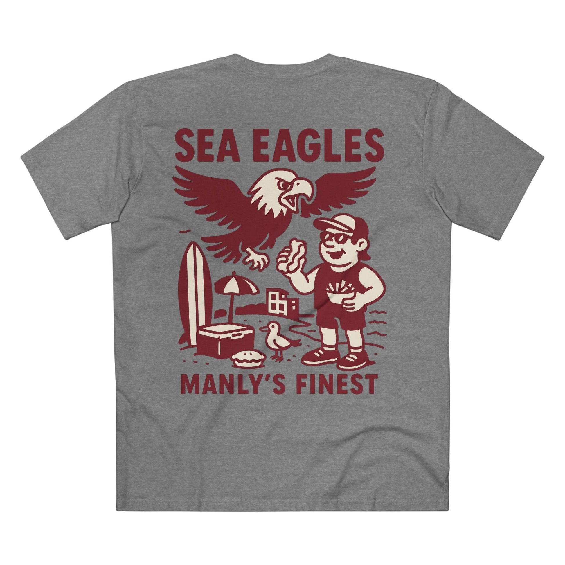 Manly Rugby League Tee - Sea Eagles Club Series - VFtees