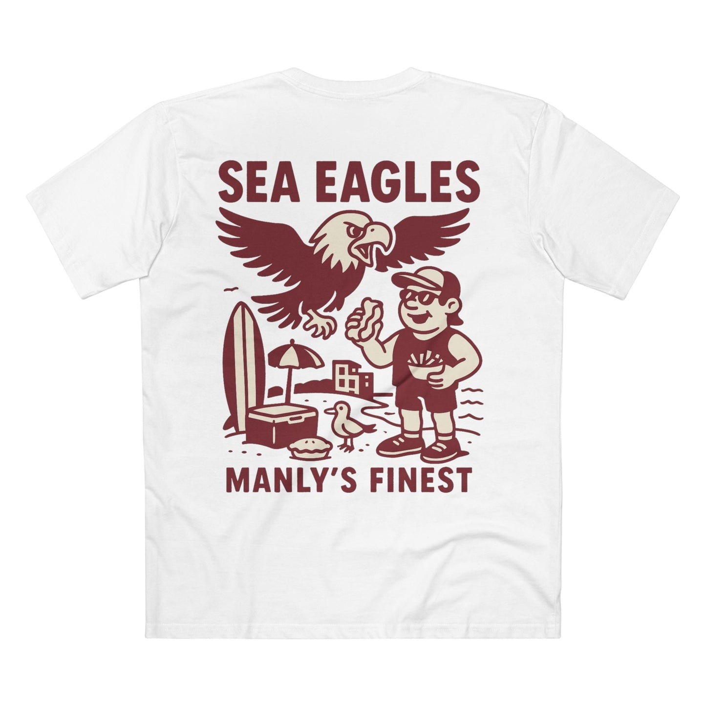 Manly Rugby League Tee - Sea Eagles Club Series - VFtees