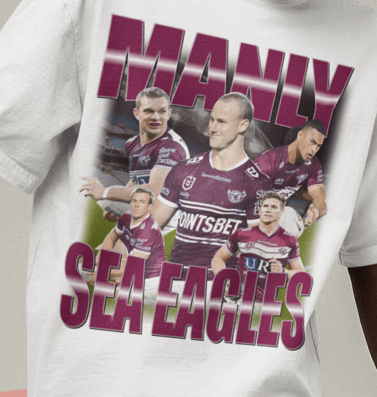 Manly Sea Eagles NRL Team Tee - VFtees