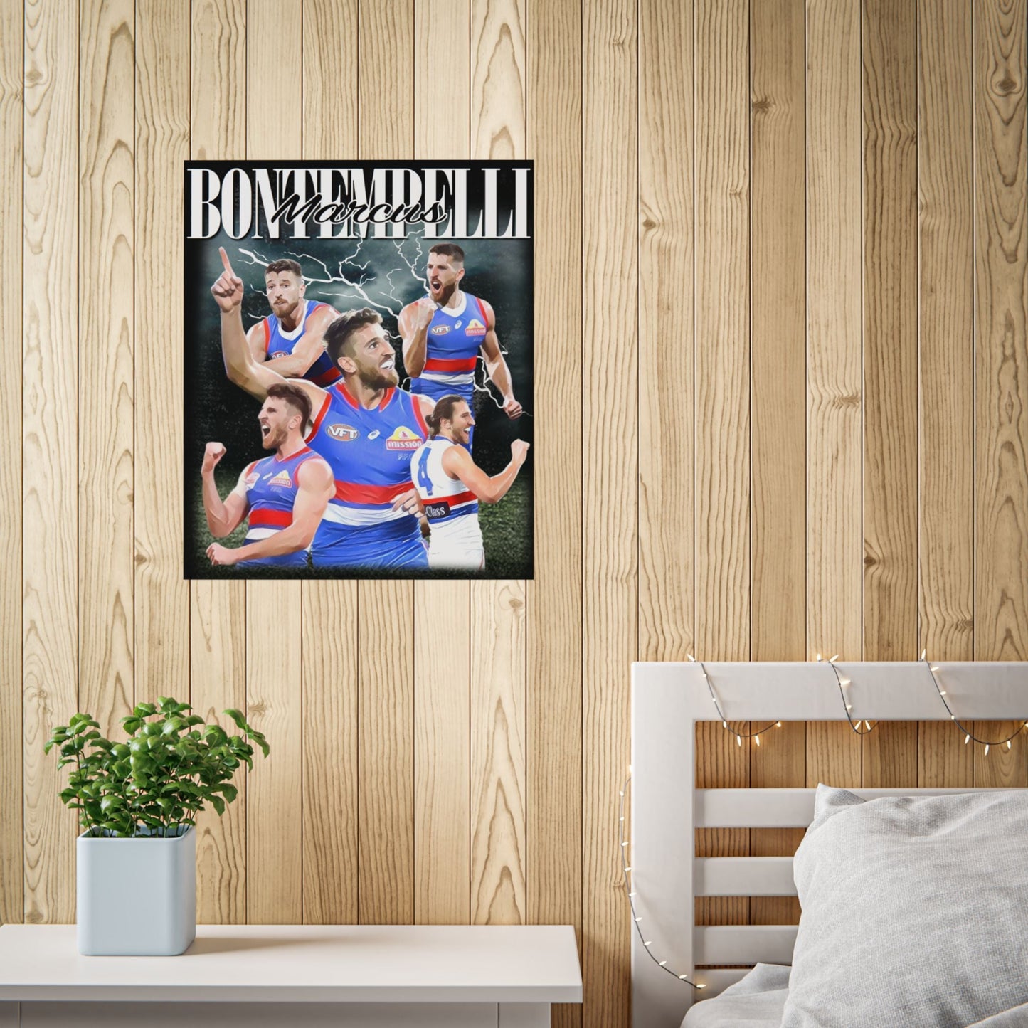 Marcus Bontempelli White Edition Wall Art (Limited Release) - VFtees