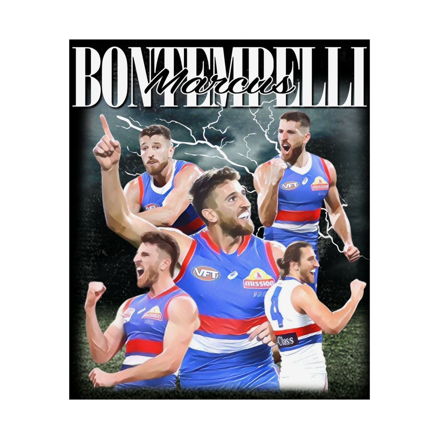 Marcus Bontempelli White Edition Wall Art (Limited Release) - VFtees