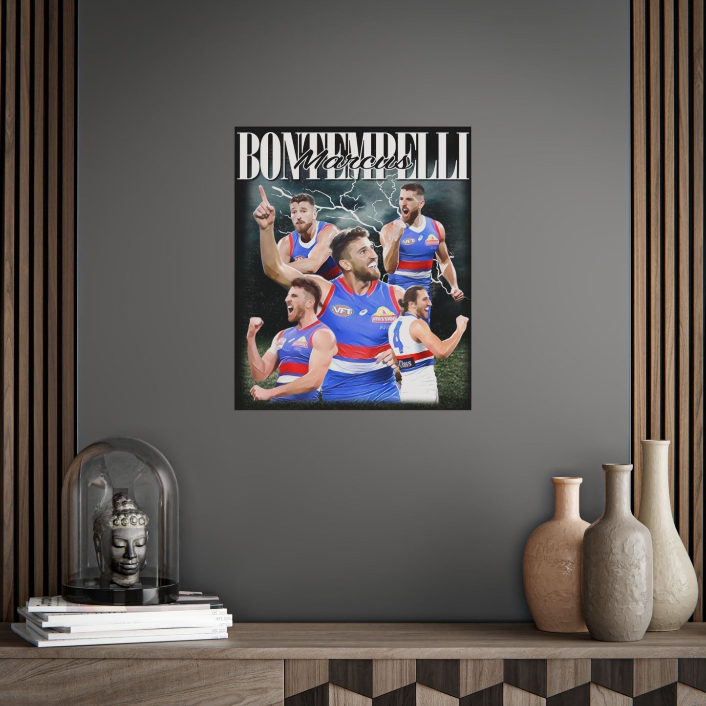 Marcus Bontempelli White Edition Wall Art (Limited Release) - VFtees