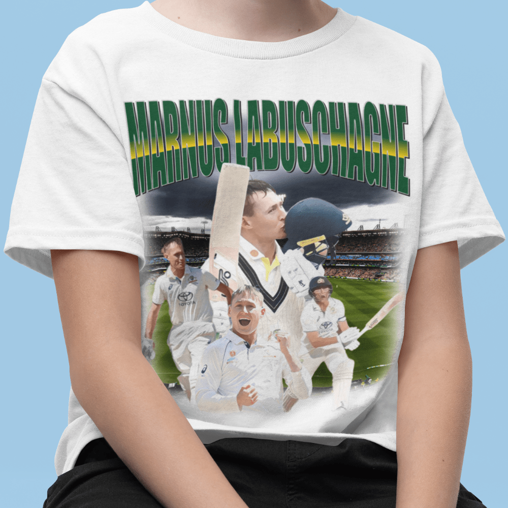 Marnus Labuschagne Australian Cricket Graphic Tee (Kids) - VFtees