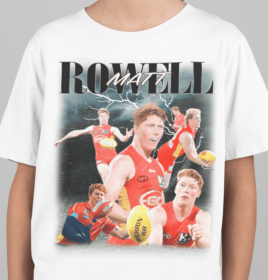Matt Rowell AFL Graphic Tee (kids) - VFtees