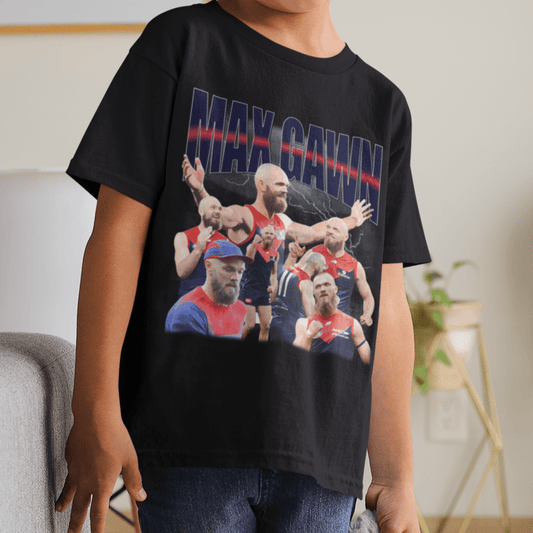 Max Gawn Footy Graphic Tee (Kids) - VFtees