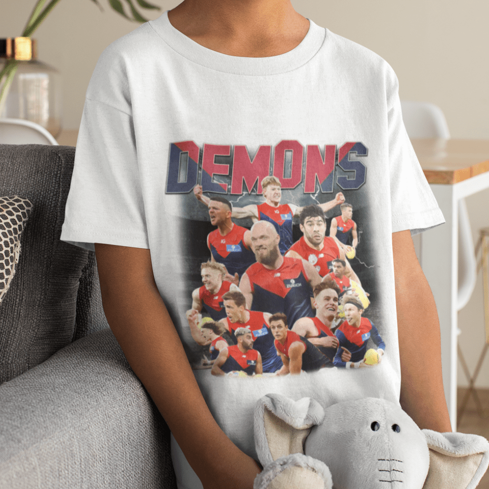 Melbourne Demons AFL Graphic Tee (Kids) - VFtees