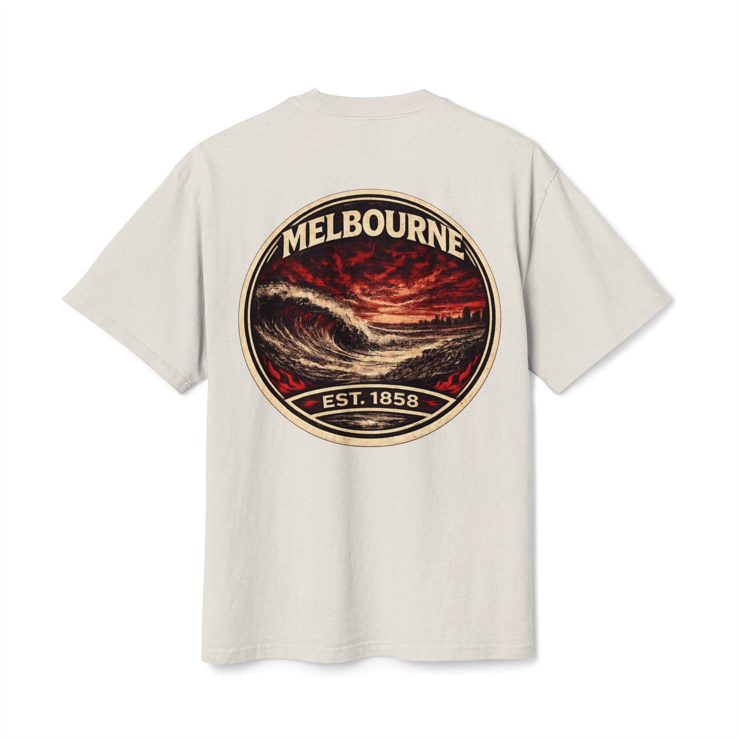 Melbourne Football Wave Tee - VFtees