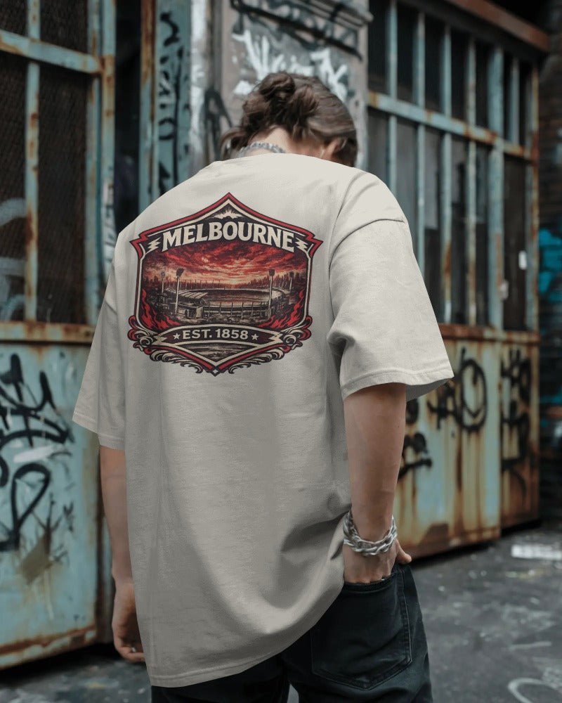 Melbourne Football Wave Tee - VFtees