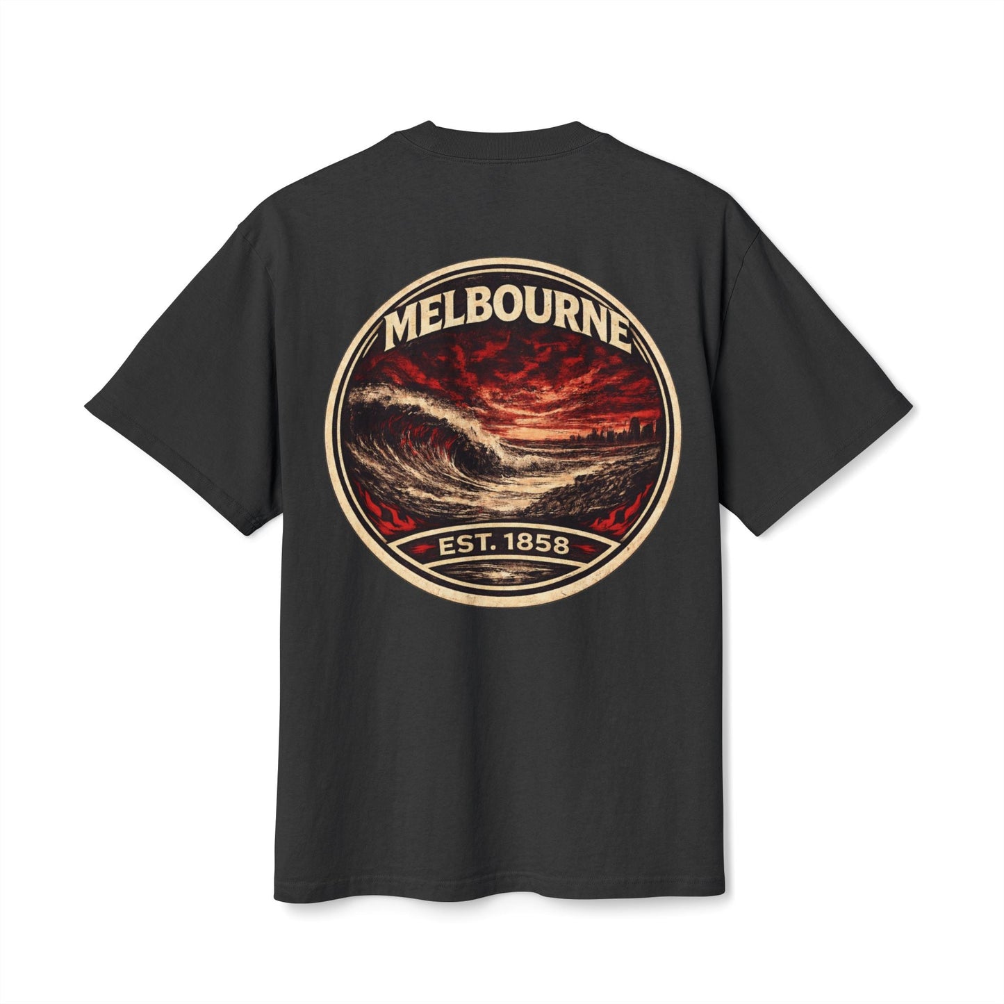 Melbourne Football Wave Tee - VFtees