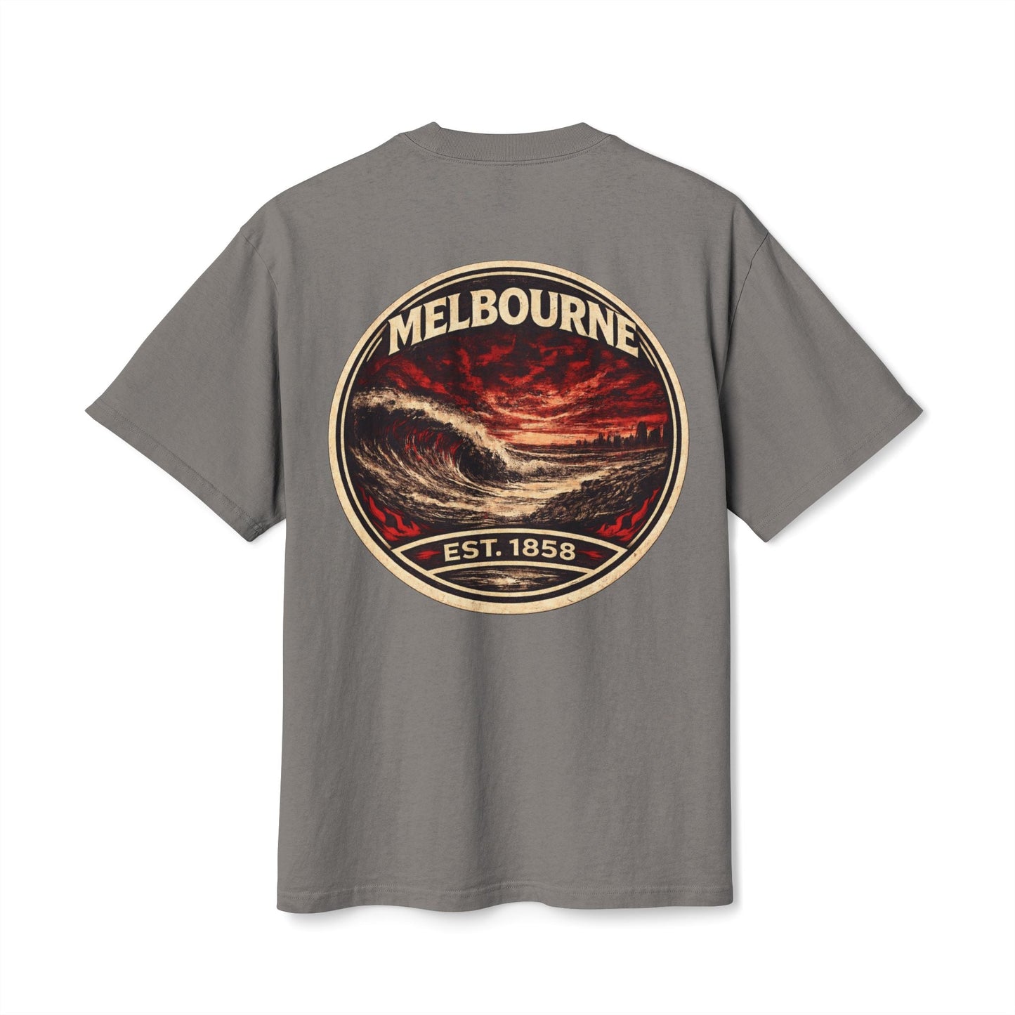 Melbourne Football Wave Tee - VFtees
