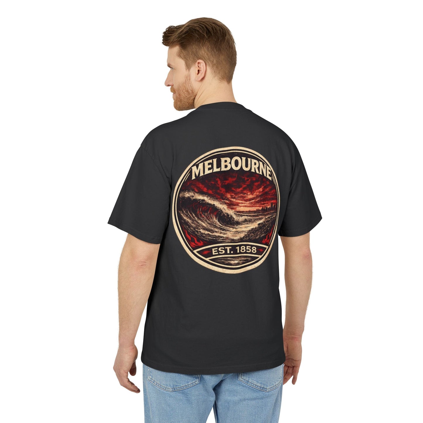 Melbourne Football Wave Tee - VFtees