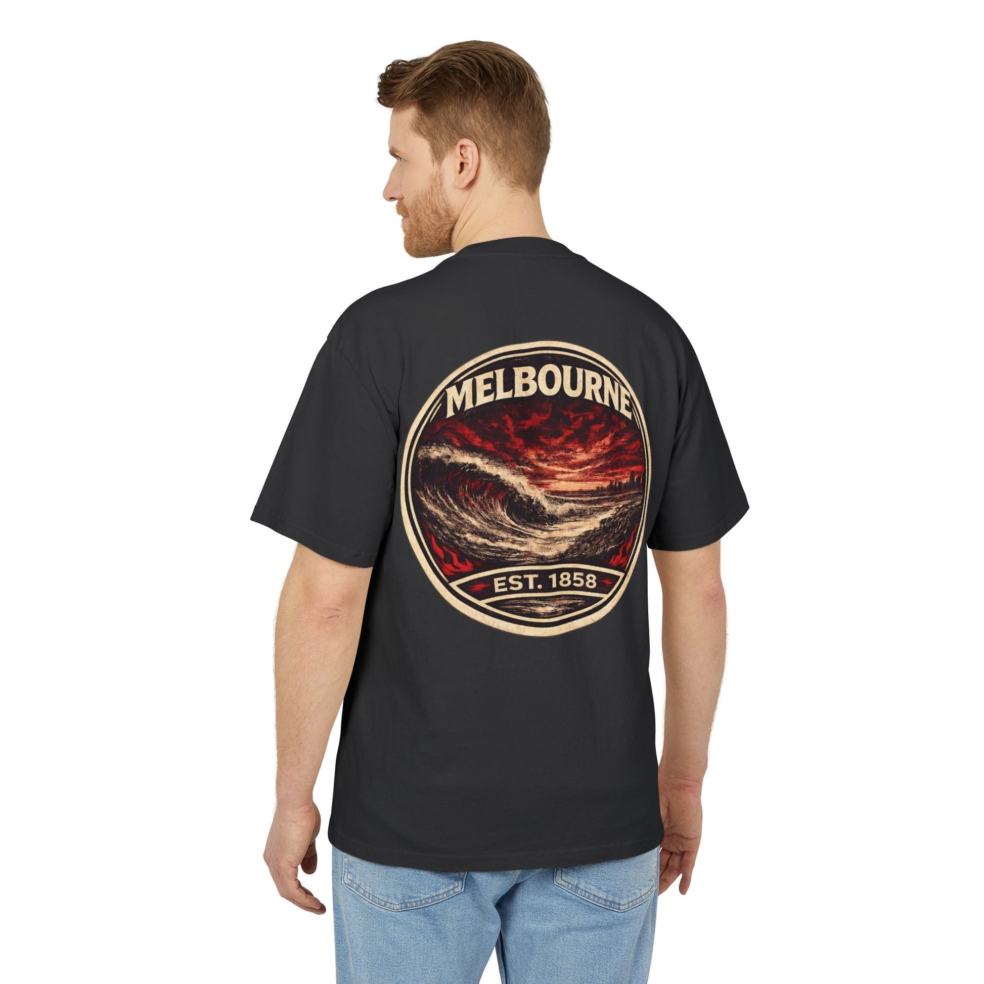 Melbourne Football Wave Tee - VFtees
