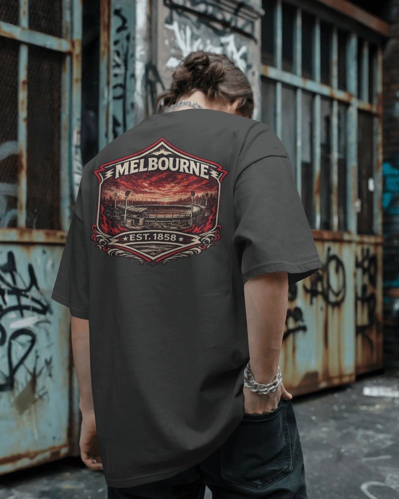 Melbourne Football Wave Tee - VFtees