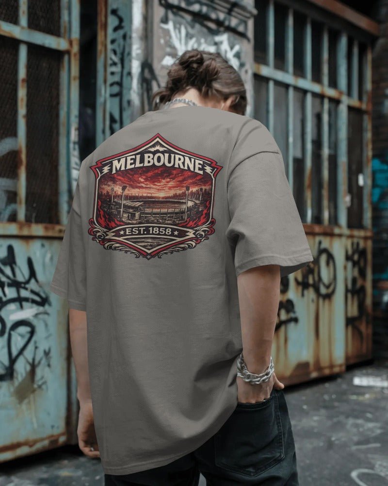 Melbourne Football Wave Tee - VFtees