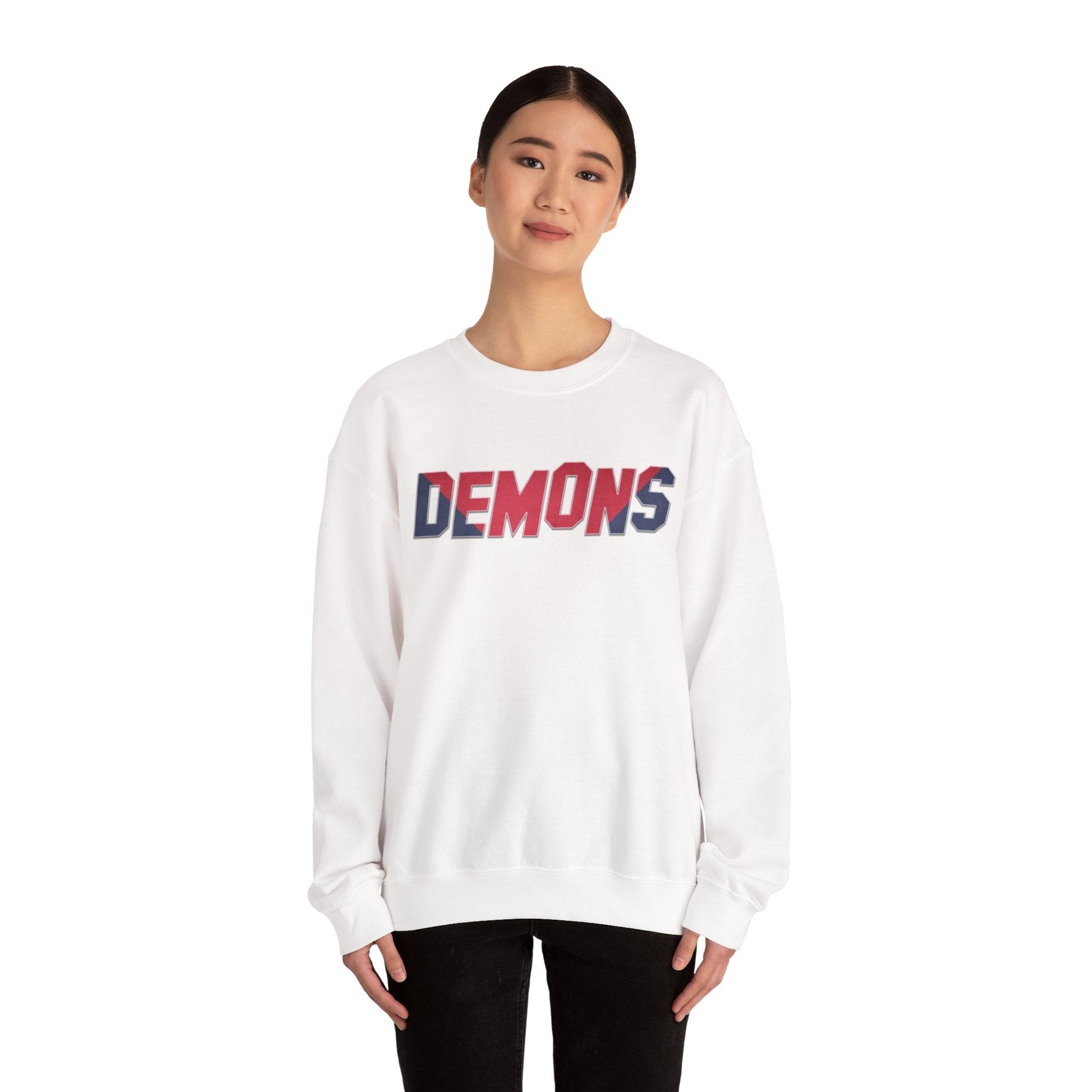 Melbourne Footy Jumper – Demons Football Team Crew - VFtees