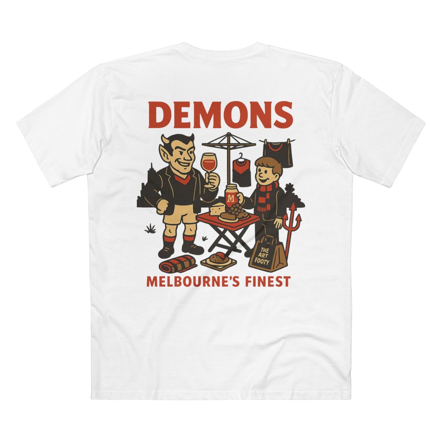 Melbourne Footy Tee - Demons Club Series - VFtees