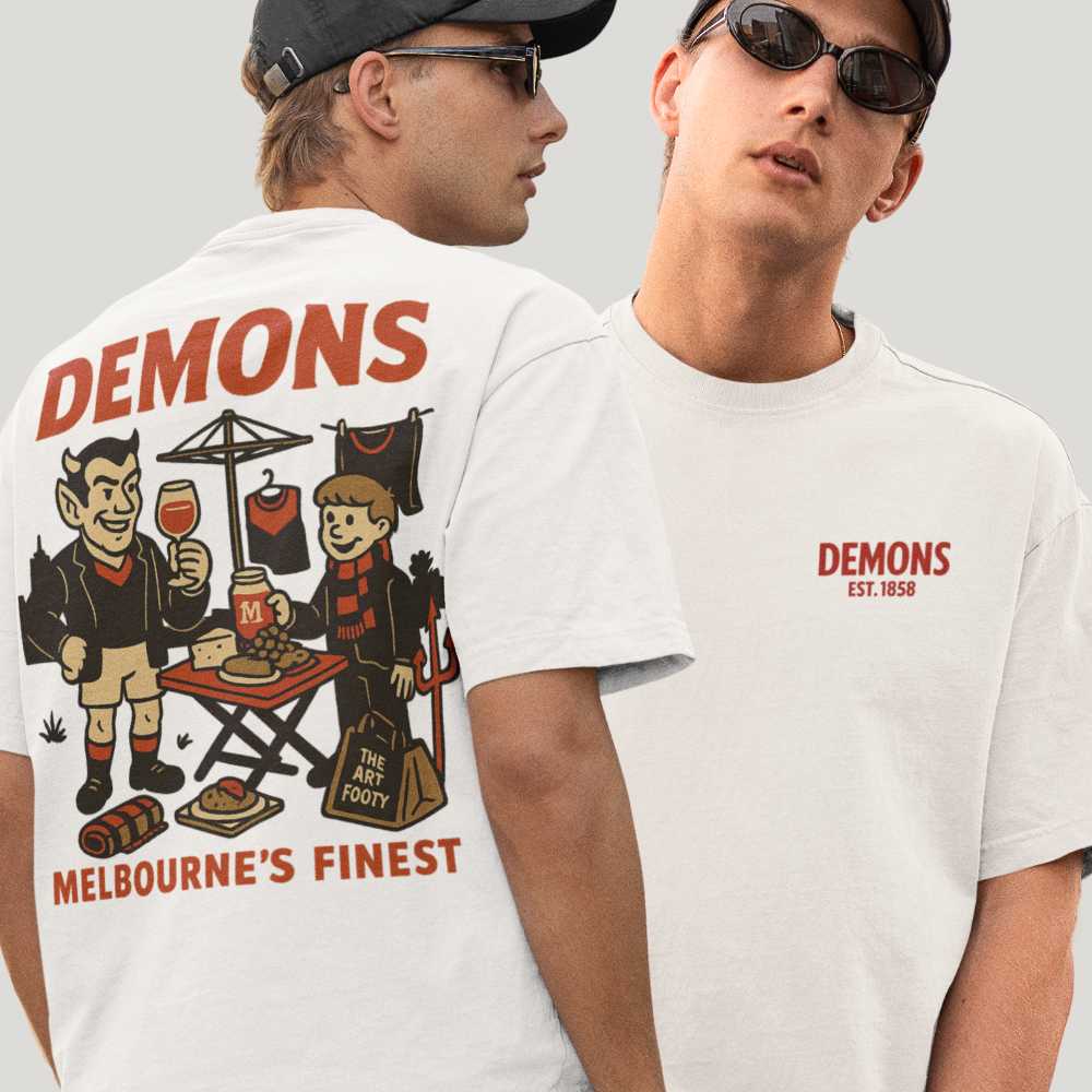 Melbourne Footy Tee - Demons Club Series - VFtees