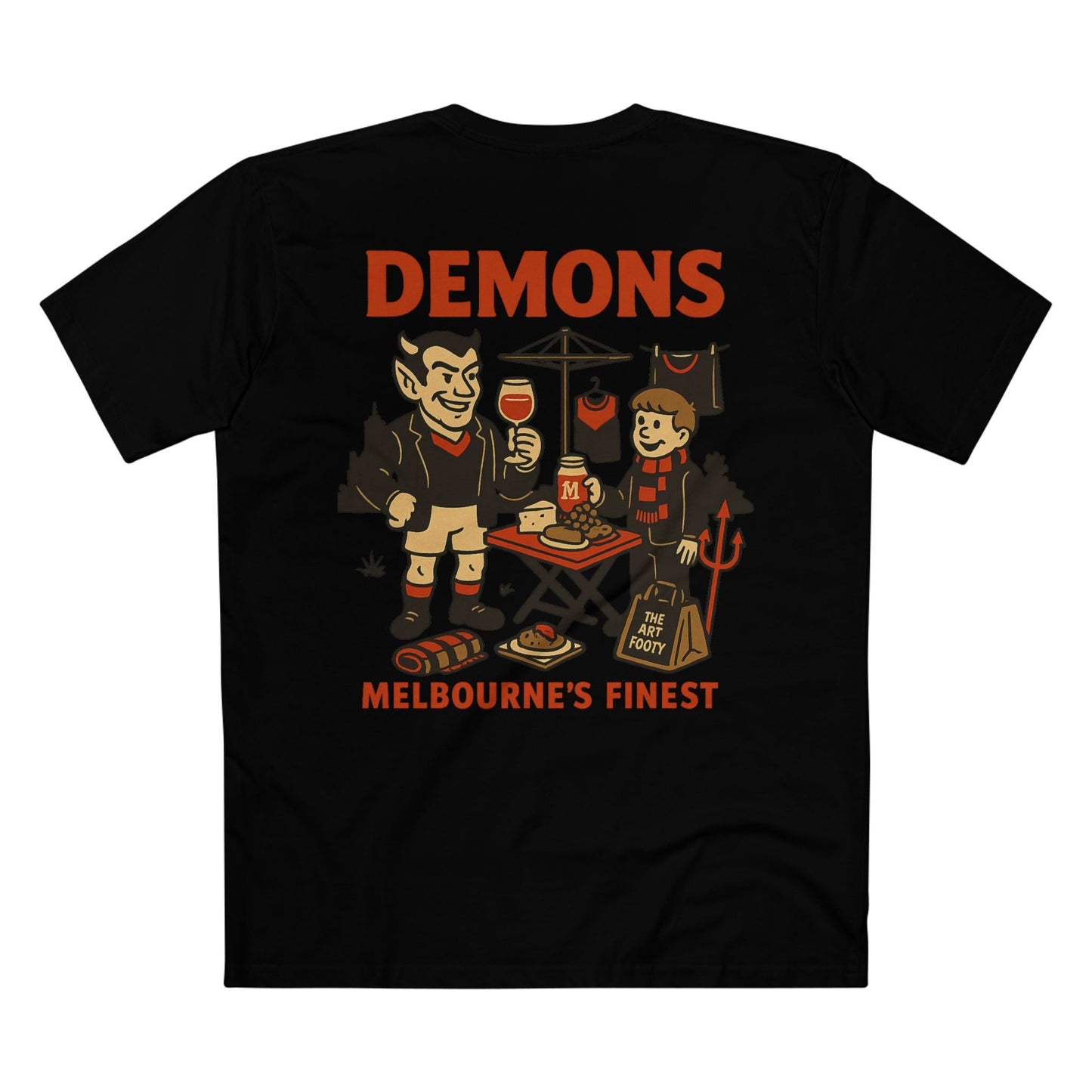 Melbourne Footy Tee - Demons Club Series - VFtees