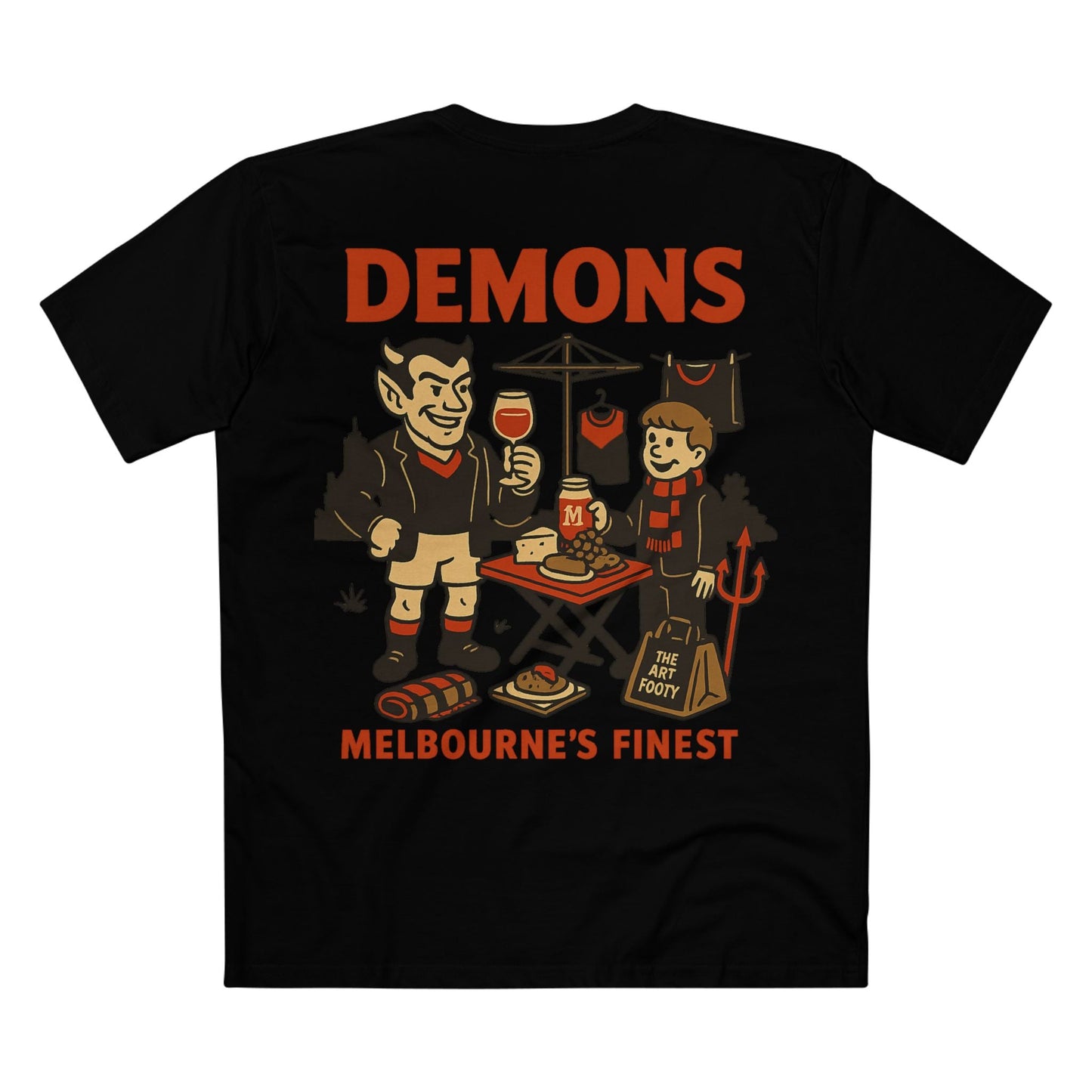 Melbourne Footy Tee - Demons Club Series - VFtees