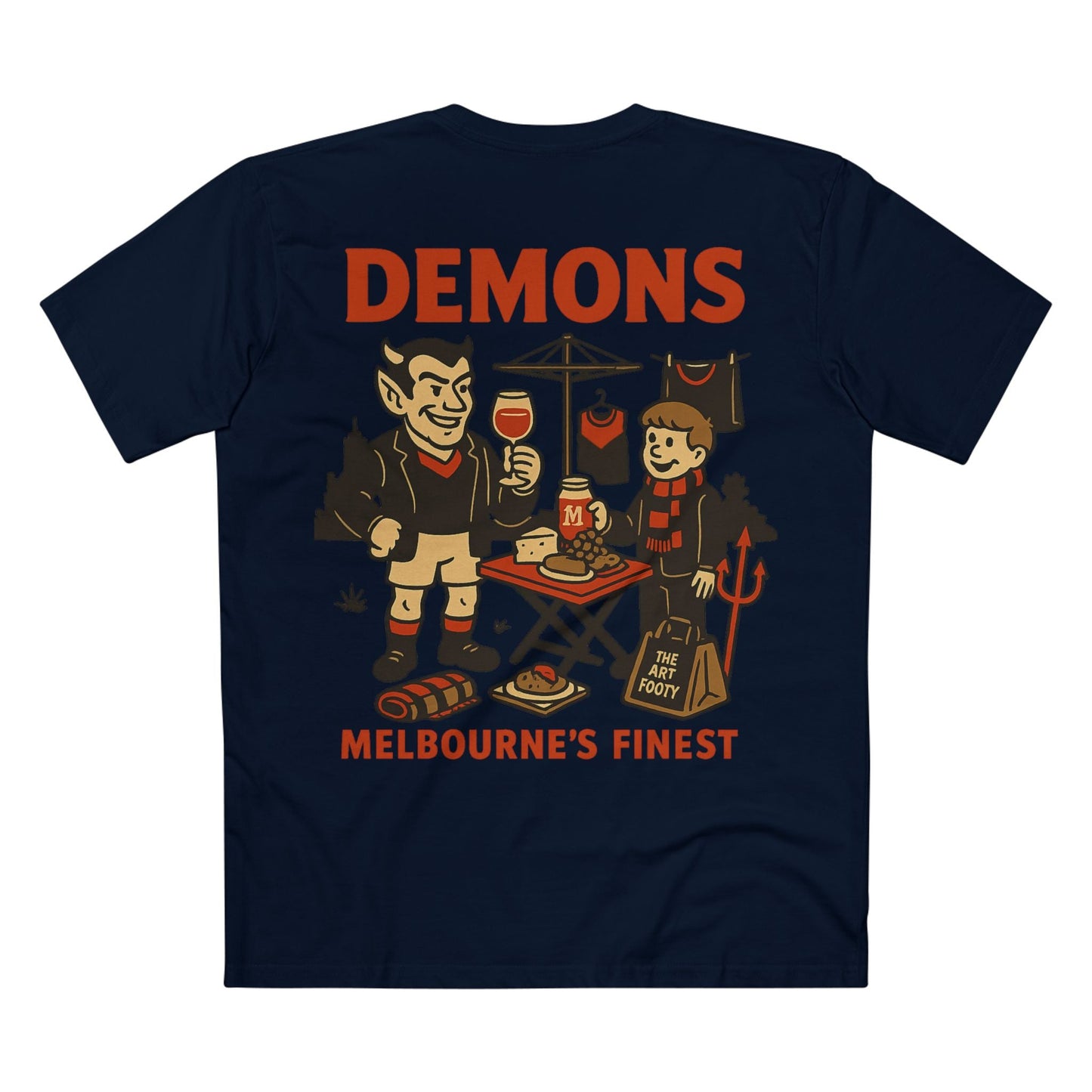 Melbourne Footy Tee - Demons Club Series - VFtees