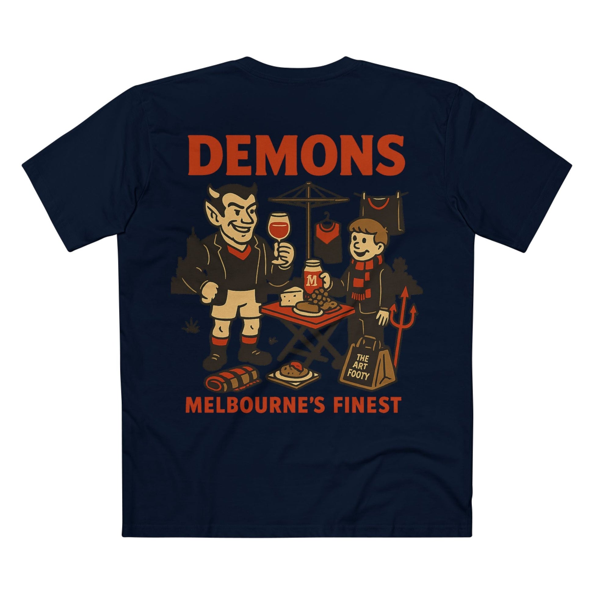 Melbourne Footy Tee - Demons Club Series - VFtees
