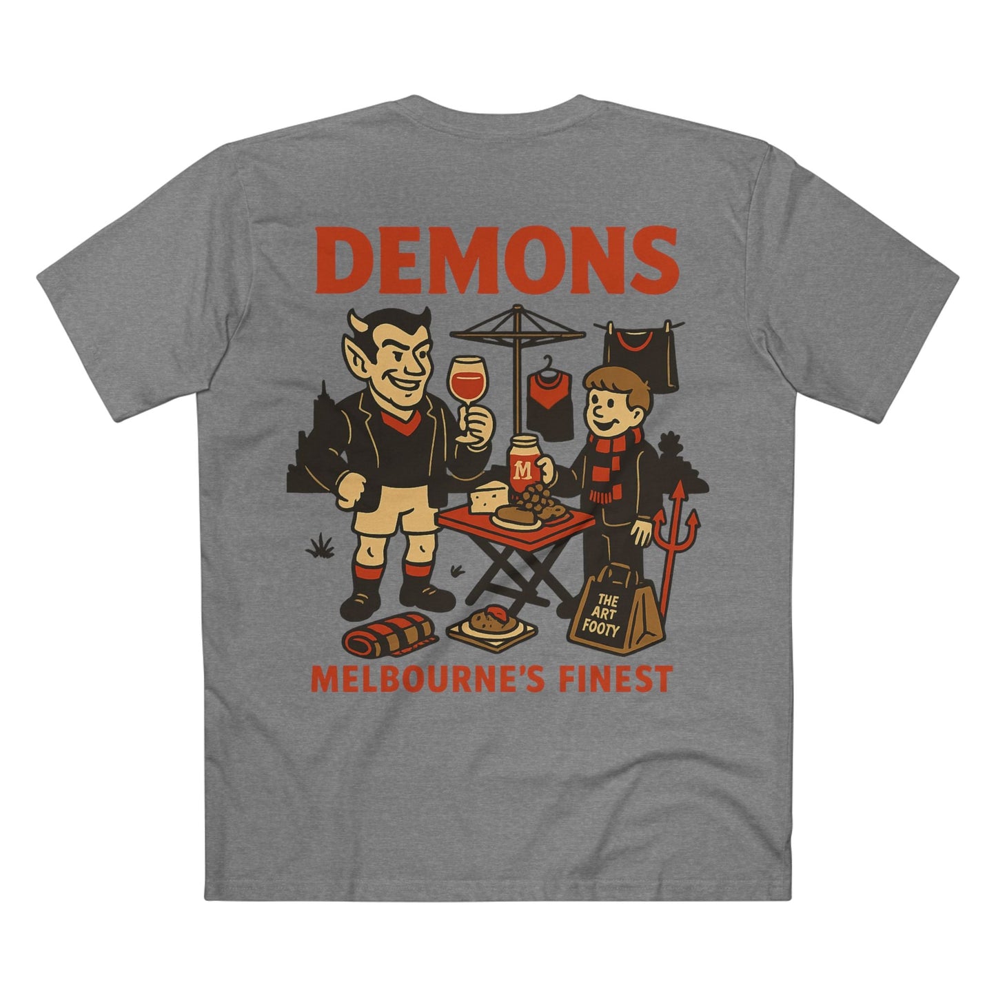 Melbourne Footy Tee - Demons Club Series - VFtees
