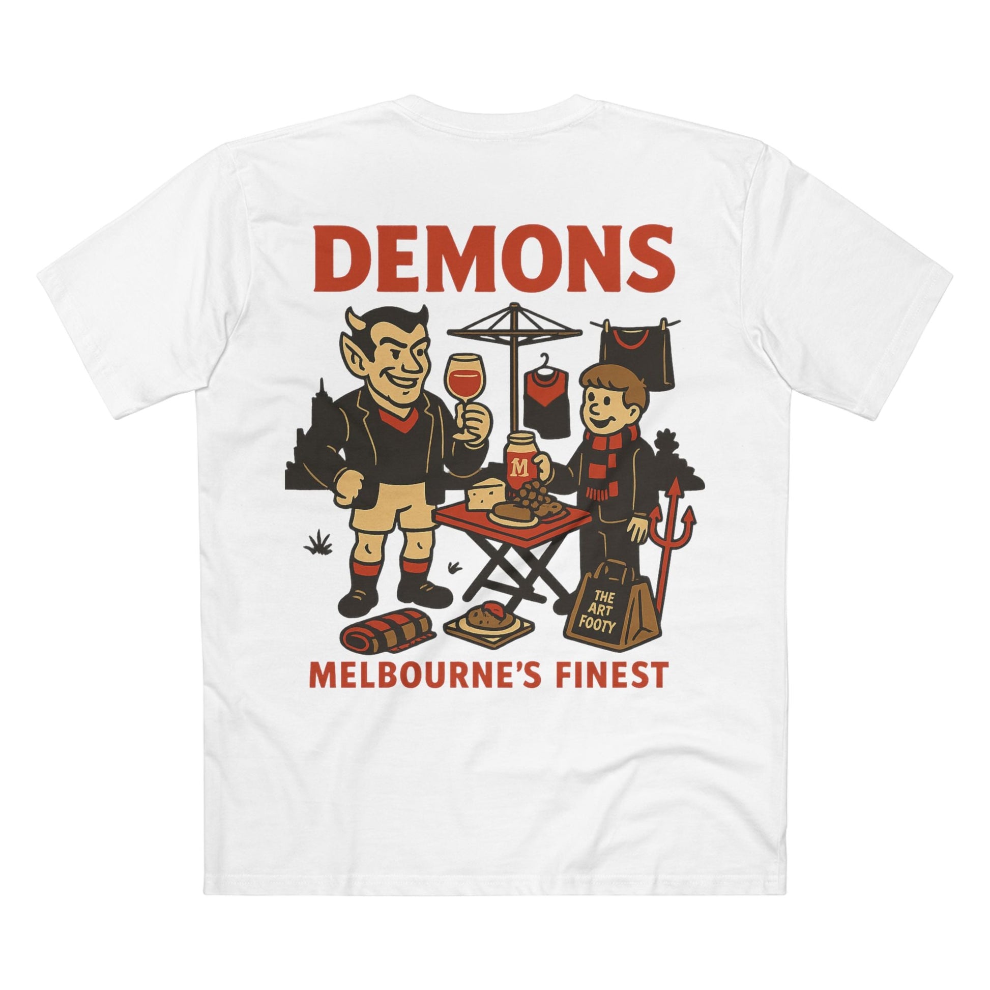 Melbourne Footy Tee - Demons Club Series - VFtees
