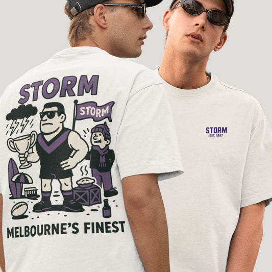 Melbourne Rugby League Tee - Storm Club Series - VFtees