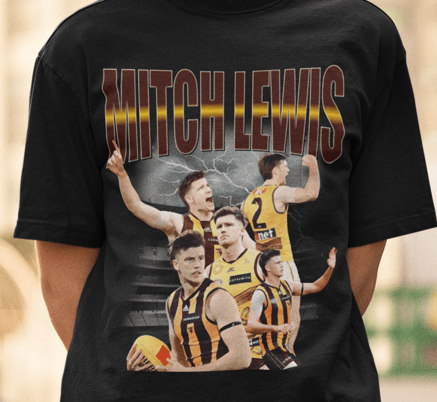 Mitch Lewis AFL Graphic Tee - VFtees