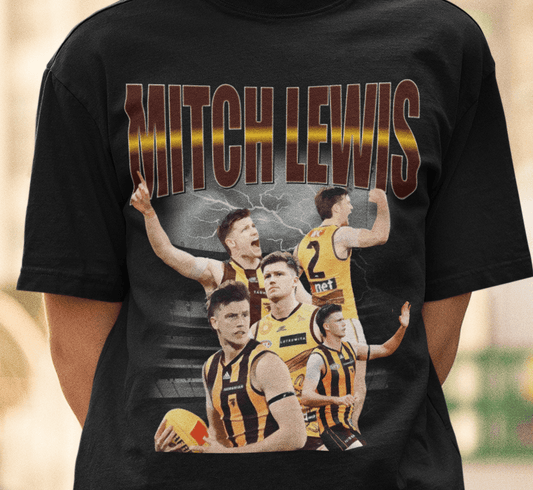 Mitch Lewis AFL Graphic Tee - VFtees