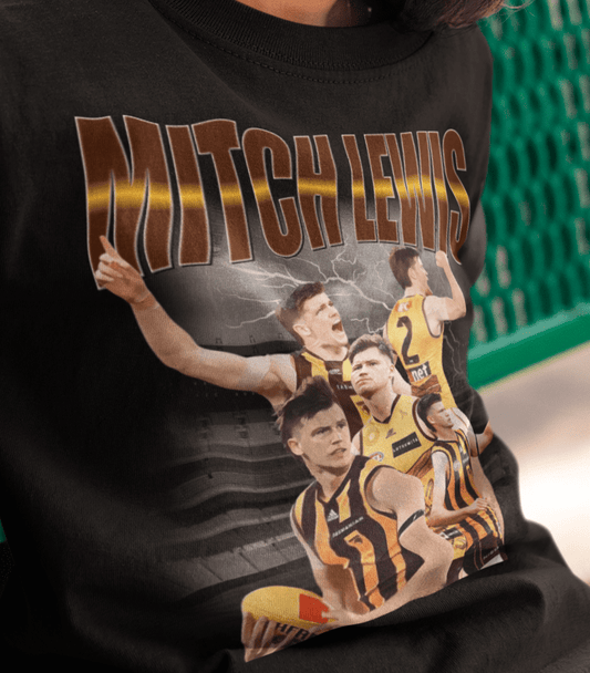 Mitch Lewis AFL Graphic Tee (Kids) - VFtees