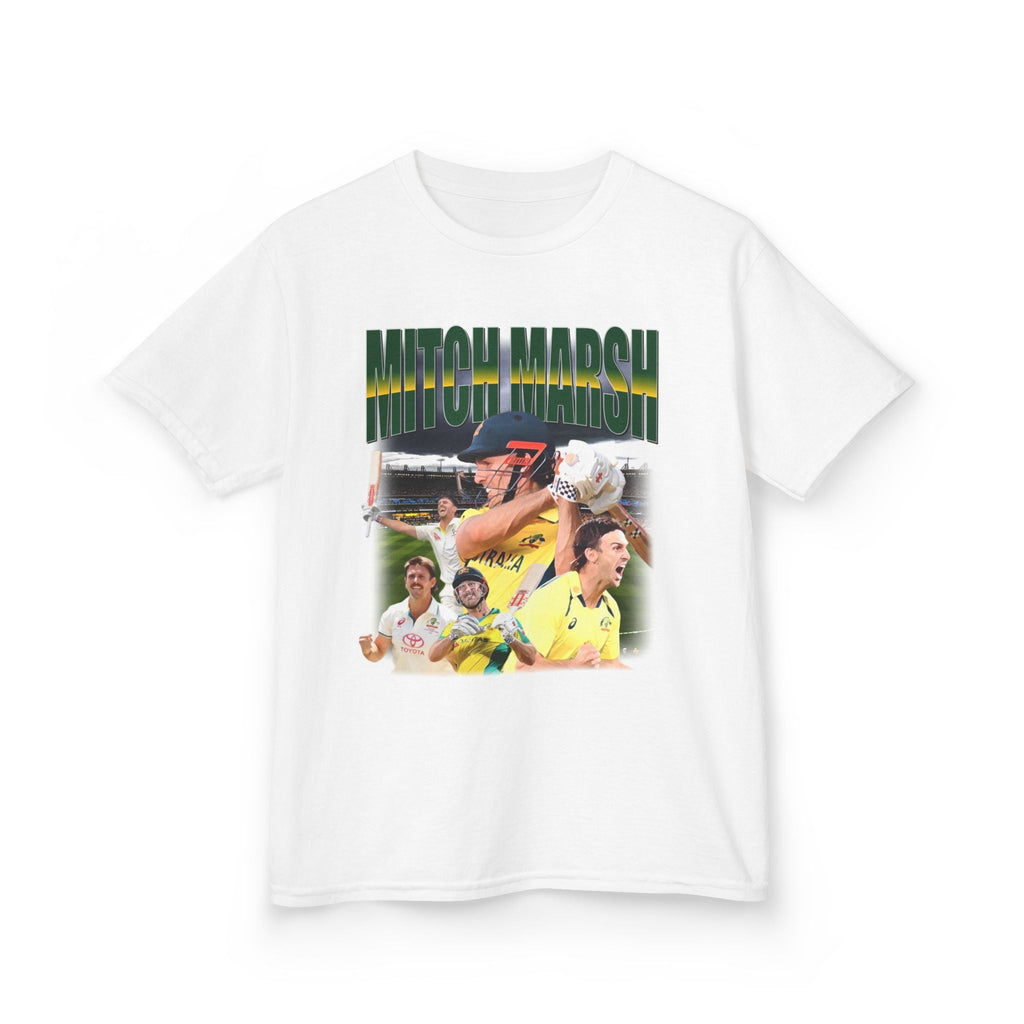Mitch Marsh Australian Cricket Graphic Tee (Kids) - VFtees