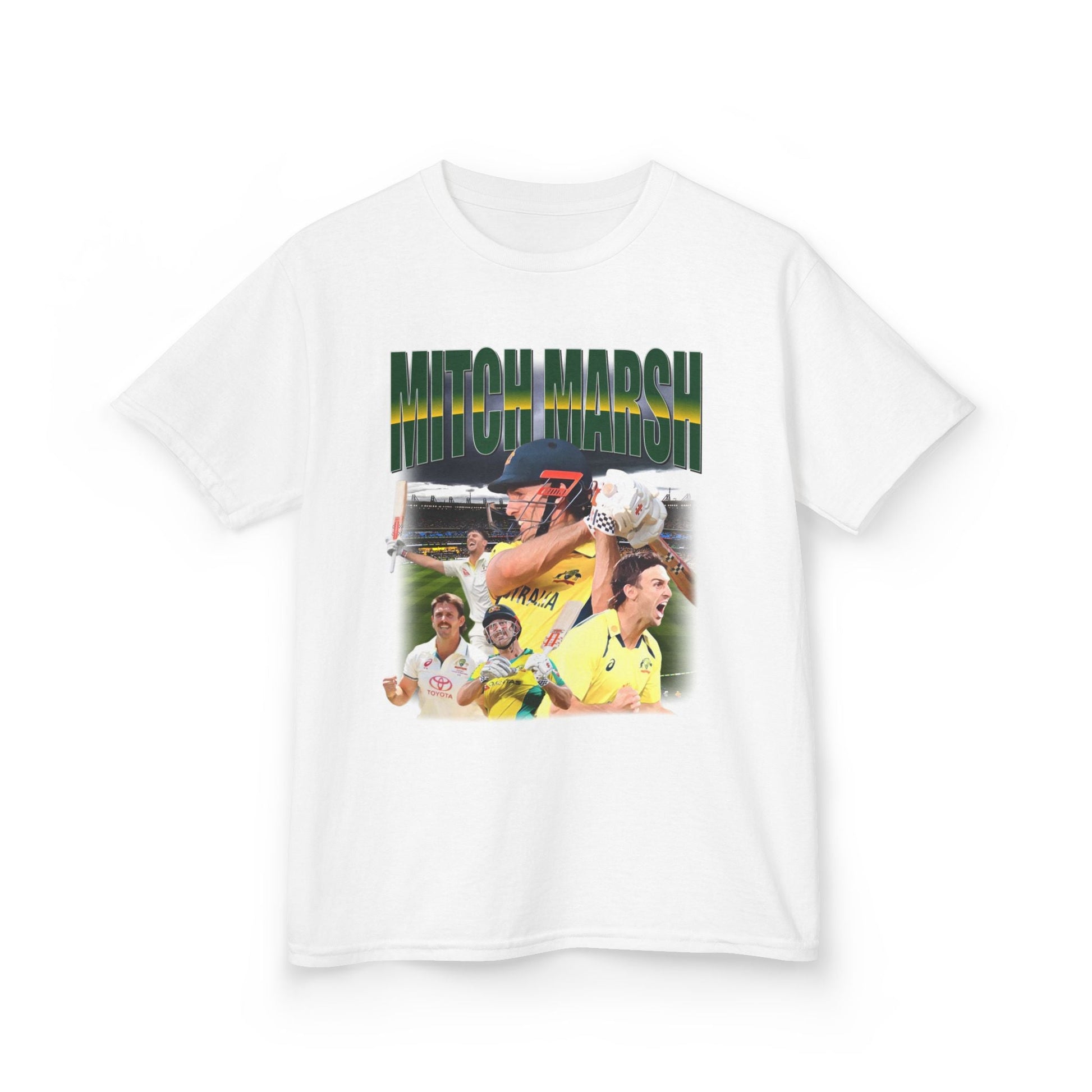 Mitch Marsh Australian Cricket Graphic Tee (Kids) - VFtees