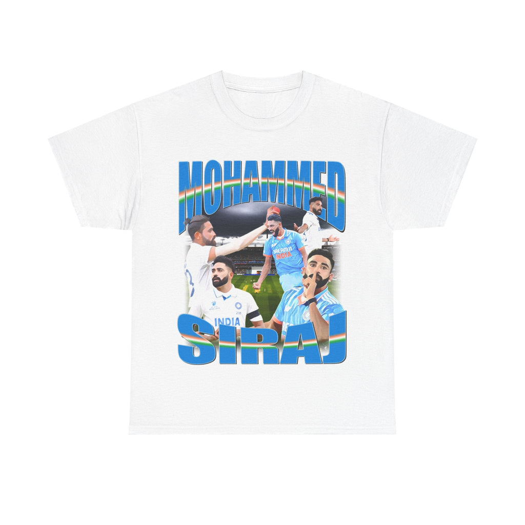 Mohammed Siraj Indian Cricket Graphic Tee - VFtees