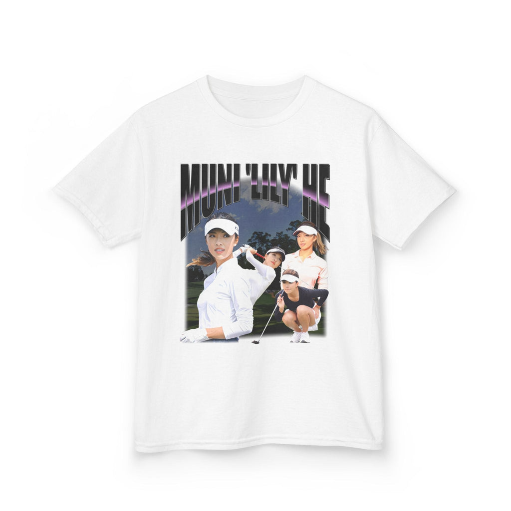 Muni 'Lily' He Pro Golf Graphic Tee (Kids) - VFtees