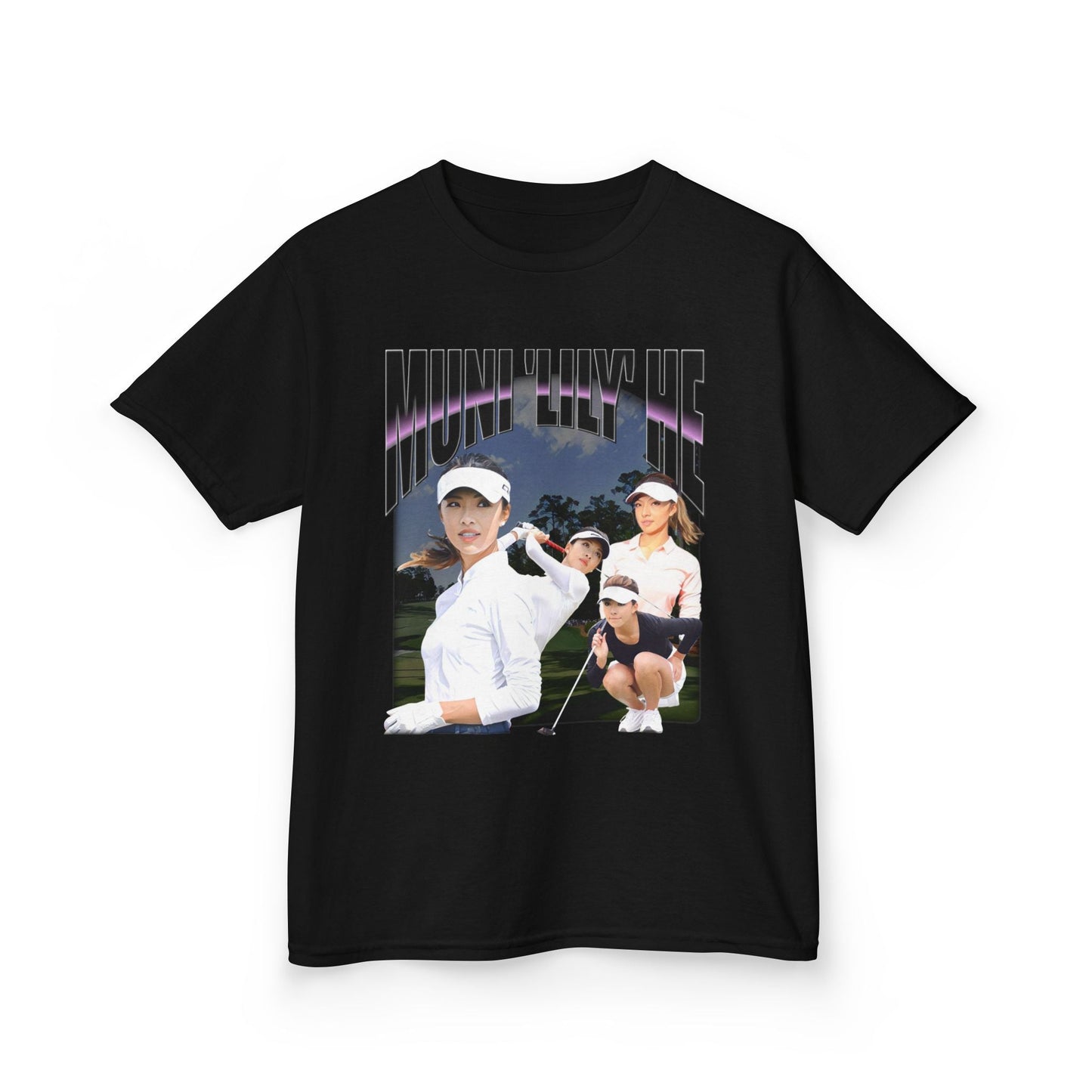 Muni 'Lily' He Pro Golf Graphic Tee (Kids) - VFtees