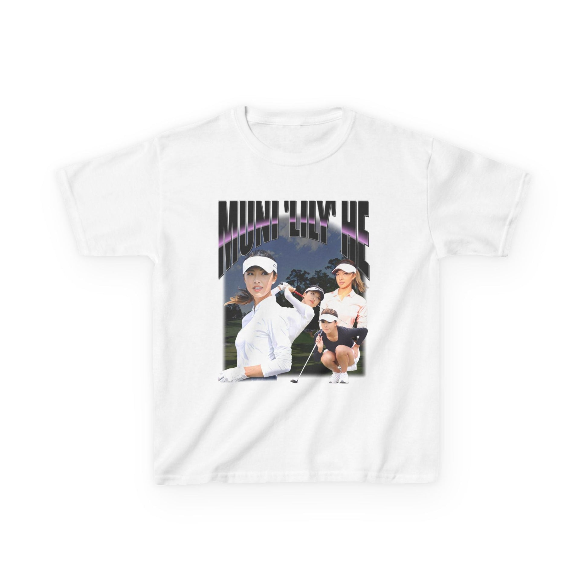 Muni 'Lily' He Pro Golf Graphic Tee (Kids) - VFtees