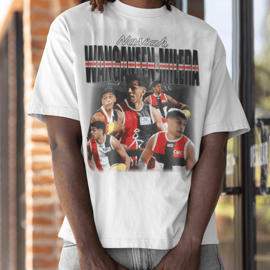 Nasiah Wanganeen - Milera AFL Graphic Tee - VFtees